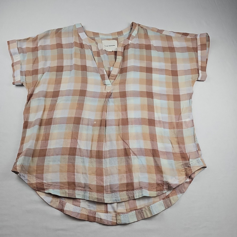 Lucky‎ Brand Women's Size S Relaxed Multicolor Dolman Sleeve S Pullover  Top